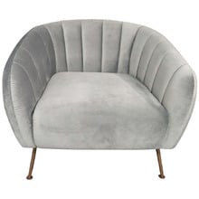 Asha Velvet Accent Chair